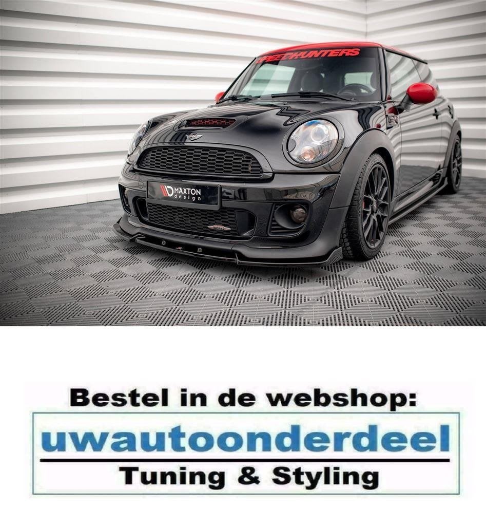 Maxton Design Spoiler Splitter Lip Voor Mini Cooper JCW R56, Verzenden, Automotive Parts, A.parts@hotmail.nl, Trasmolenlaan 12 3447 GZ Woerden