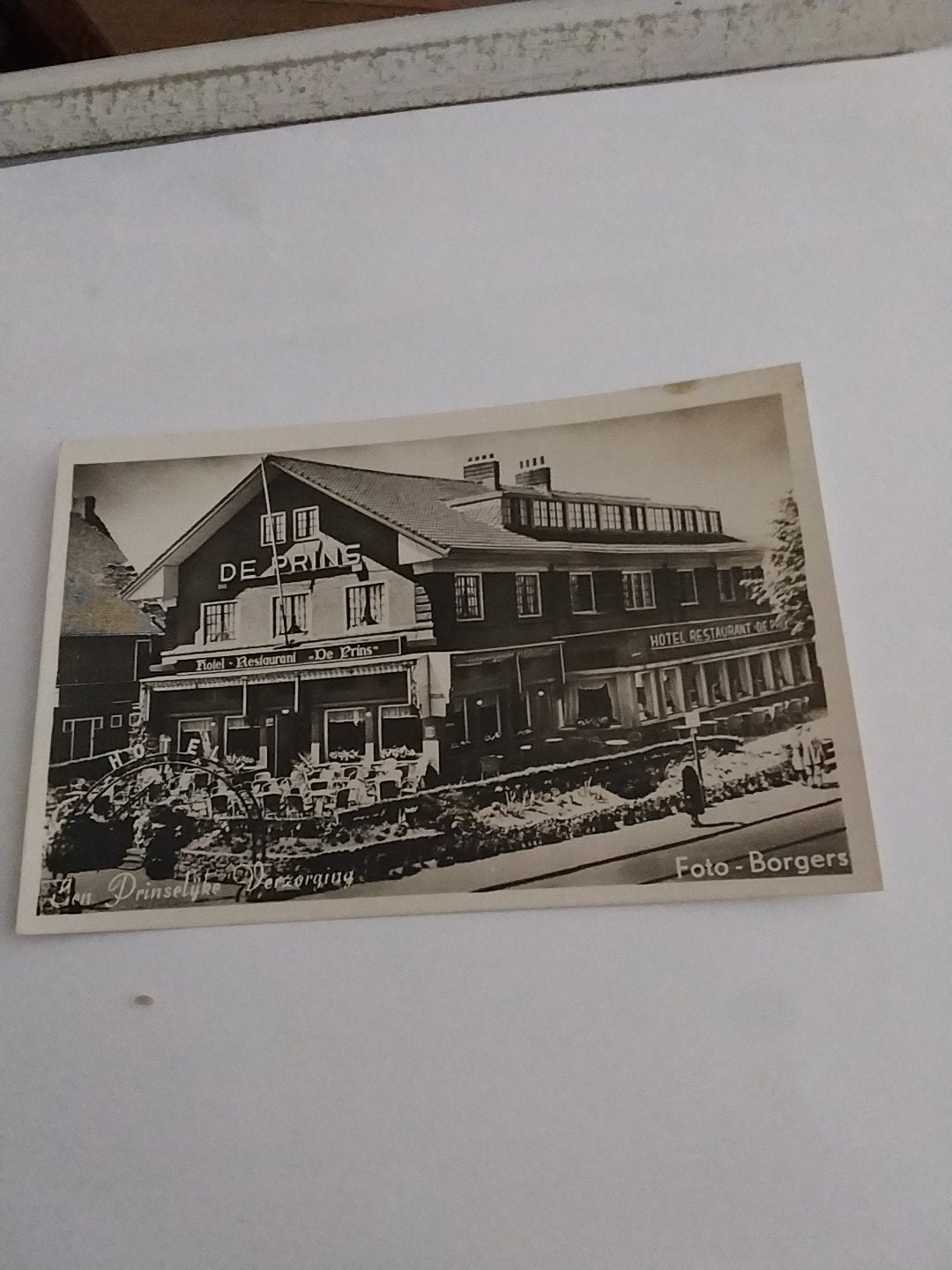 kaart Hotel Restaurant De Prins SITTARD, Ophalen of Verzenden, 1960 tot 1980, Zuid-Holland