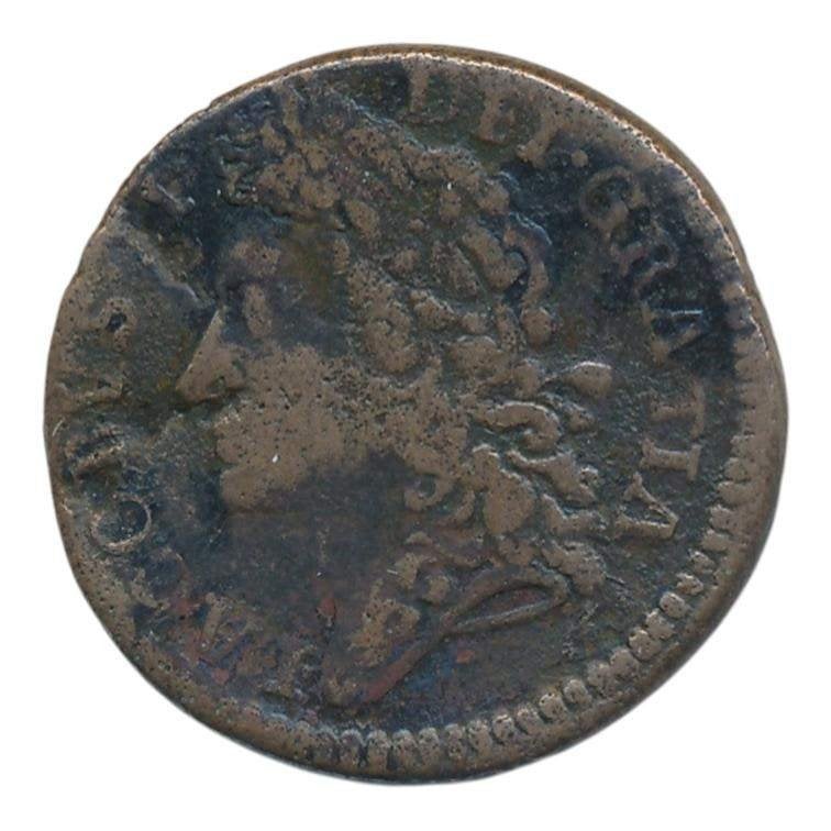 Ierland 1 ‘Gun money’ Shilling 1689, Ophalen of Verzenden, Overige landen