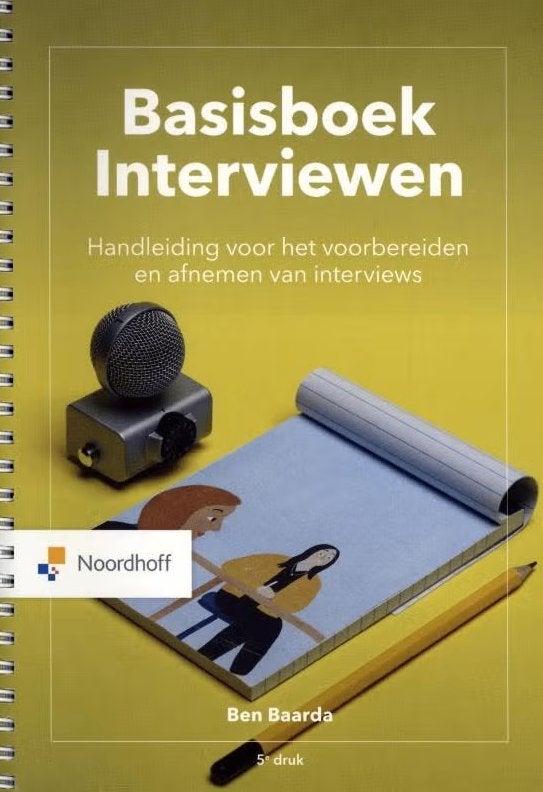 Basisboek Interviewen, 9789001747596, Boeken, Ophalen of Verzenden, Nieuw, Overige niveaus, Noordhoff