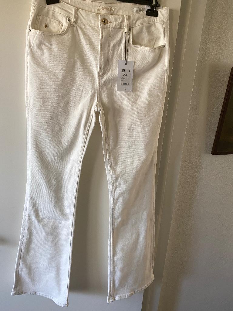 jeans Cotton Club 33/34 off-white flare NIEUW, Wit, Nieuw, Ophalen of Verzenden, Cotton Club