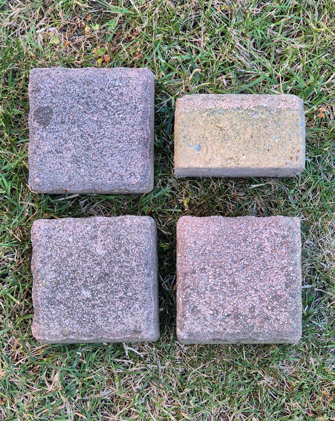 Gebruikte betonnen terrastegels/klinkers (ca. 4 m²), Tuin en Terras, Ophalen, Gebruikt, Minder dan 5 m², Beton