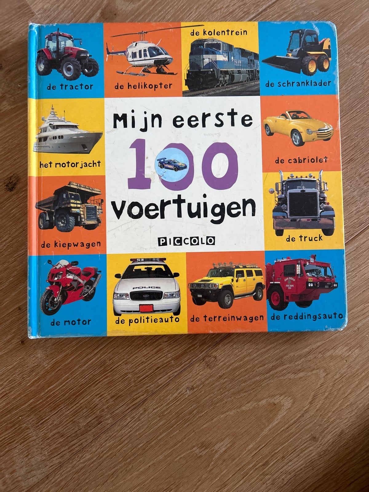 Boek Mijn eerste 100 voertuigen - Piccolo, Ophalen, Gelezen, 3 tot 4 jaar