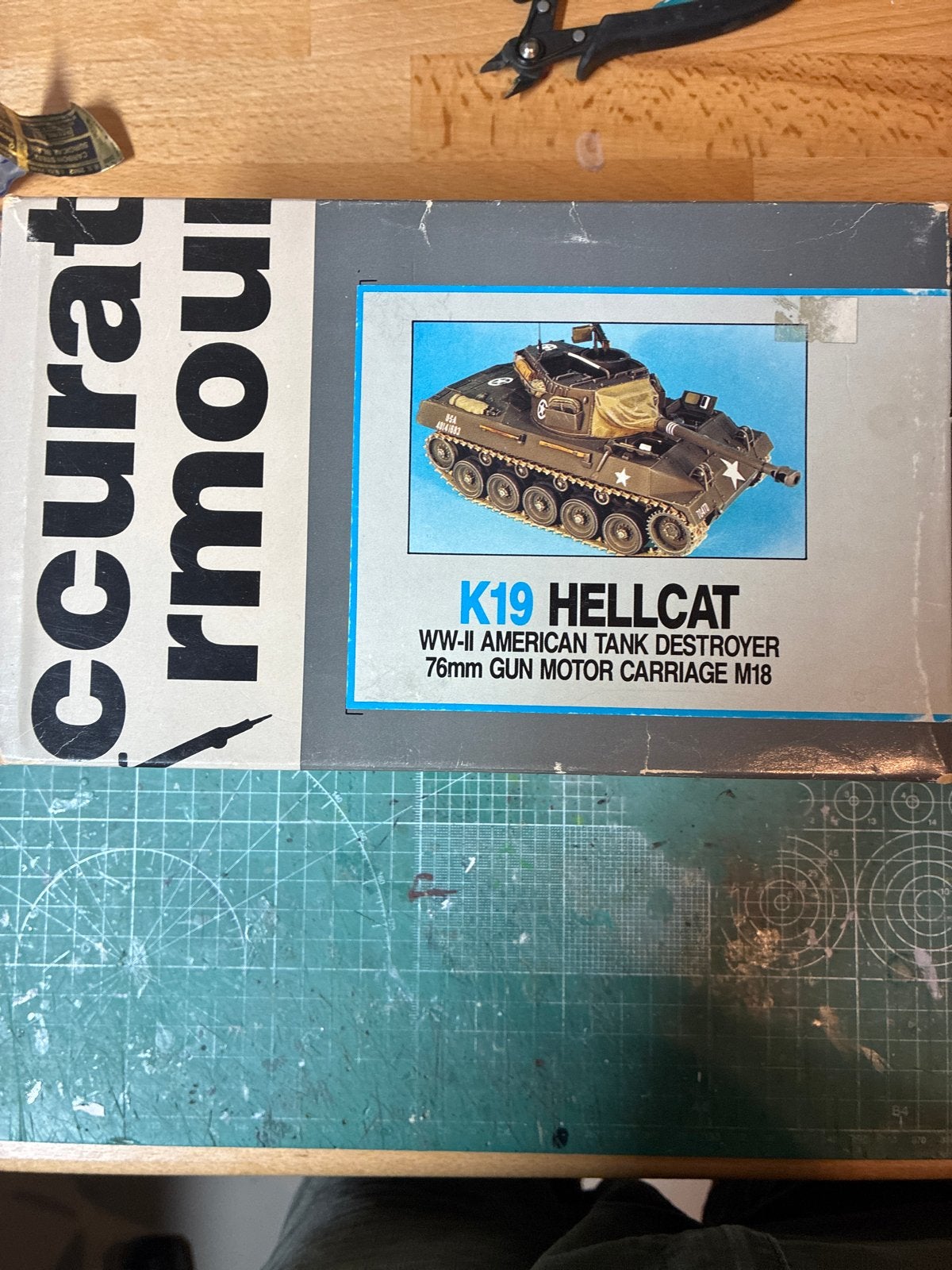 Accurate Armour K19 Hellcat M18 Tank Destroyer 1:35, Overige merken, Tank, 1:32 tot 1:50, Nieuw
