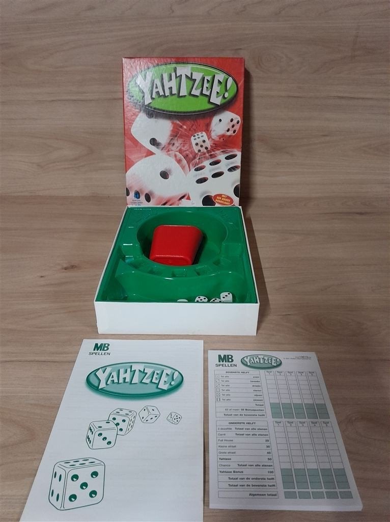 Yahtzee - dobbelspel - s3583, Verzenden, Zo goed als nieuw