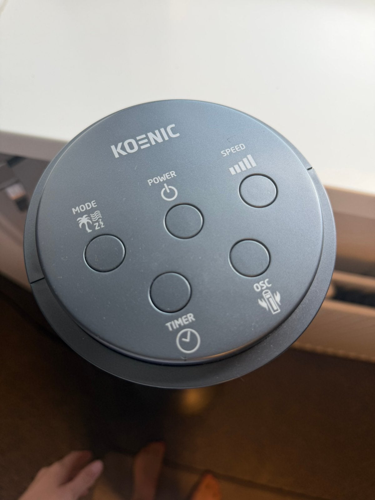 KOENIC Torenventilator з Temperatuurdisplay - Goede staat, Ophalen, Zo goed als nieuw, Torenventilator