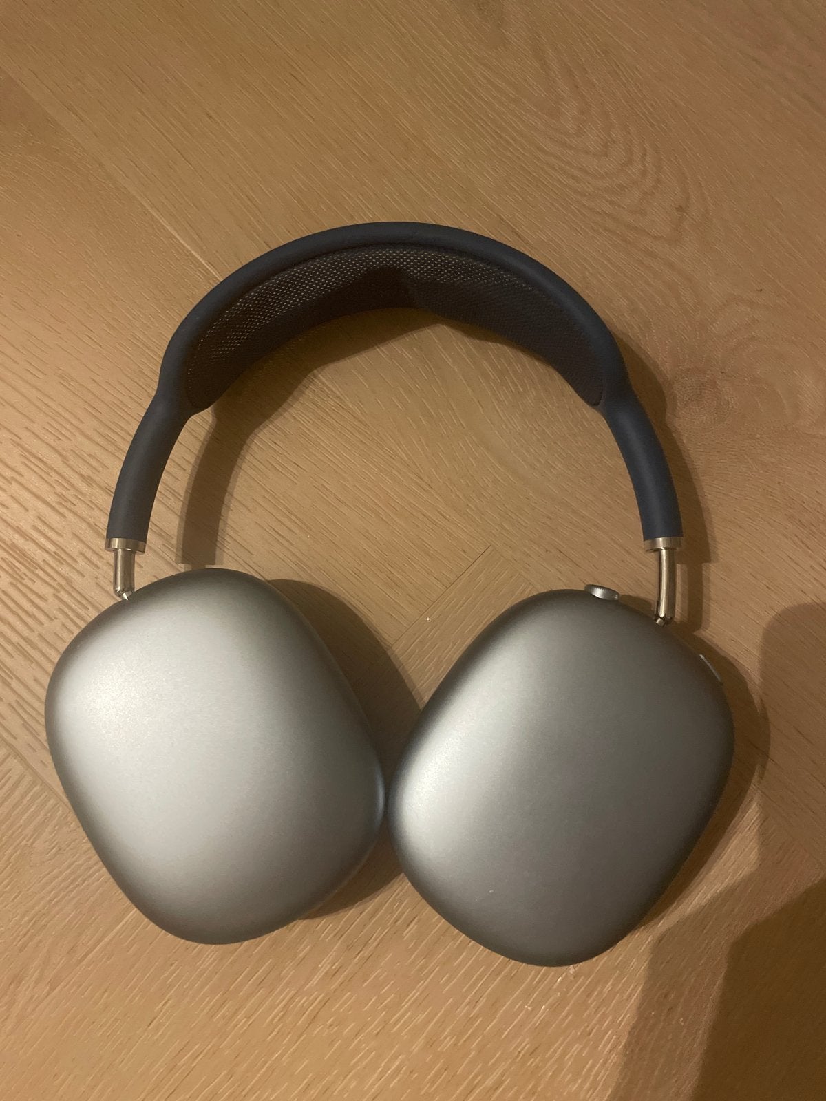 Apple AirPods Max - blauw met Smart Case, Audio, Tv en Foto, Koptelefoons, Gebruikt, Over-ear, Apple, Grijs, Bluetooth, Ophalen
