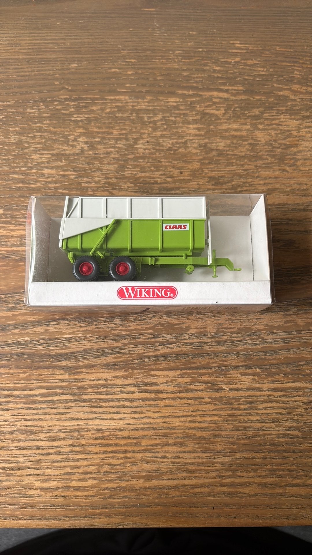 Wiking Claas Muldenkipper 1:87 - Nieuw in doos, Ophalen of Verzenden, Nieuw, Hijskraan, Tractor of Landbouw, Wiking