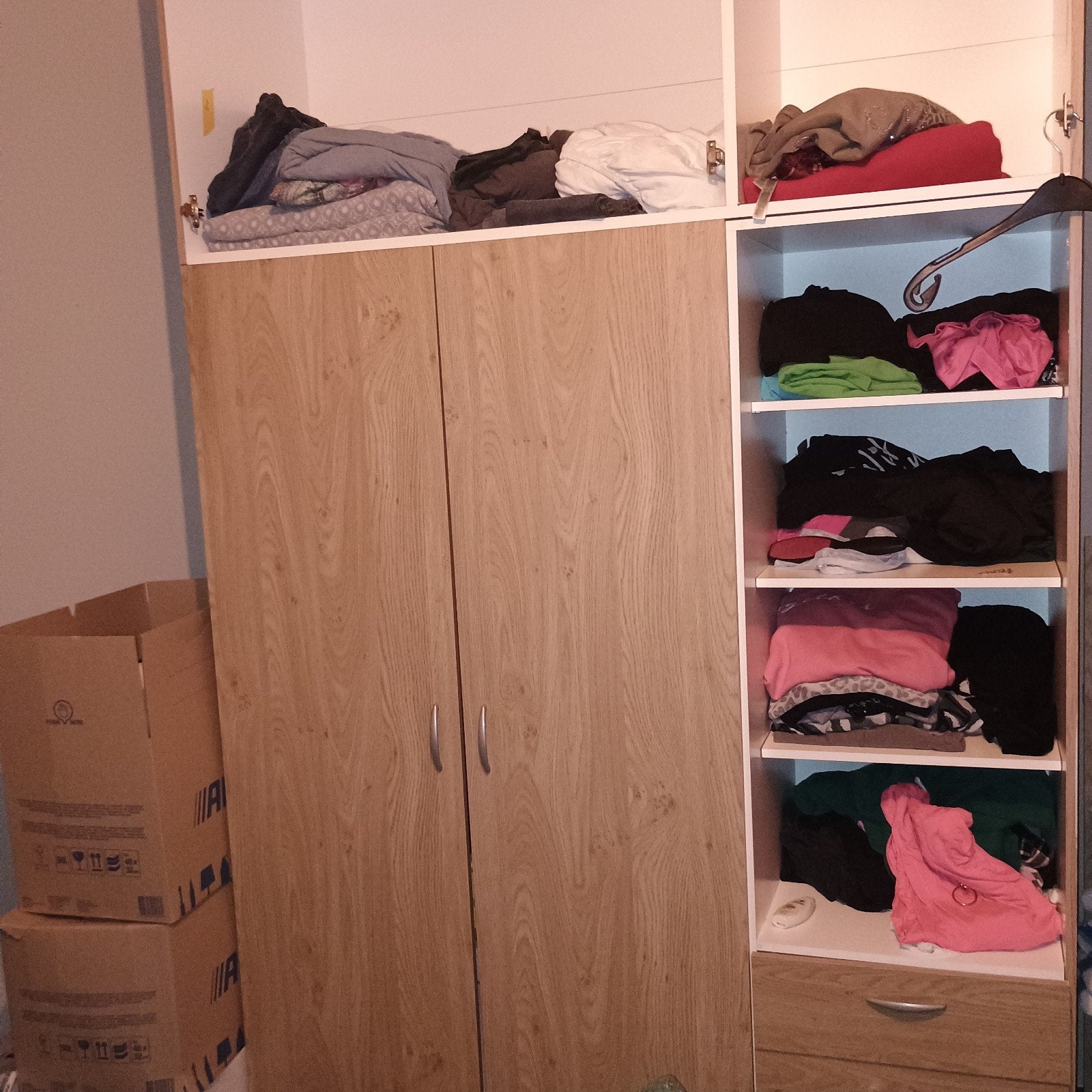 2 kasten met opzetkast gratis af te halen in Lommel, Ophalen, 200 cm of meer, 150 tot 200 cm, Gebruikt