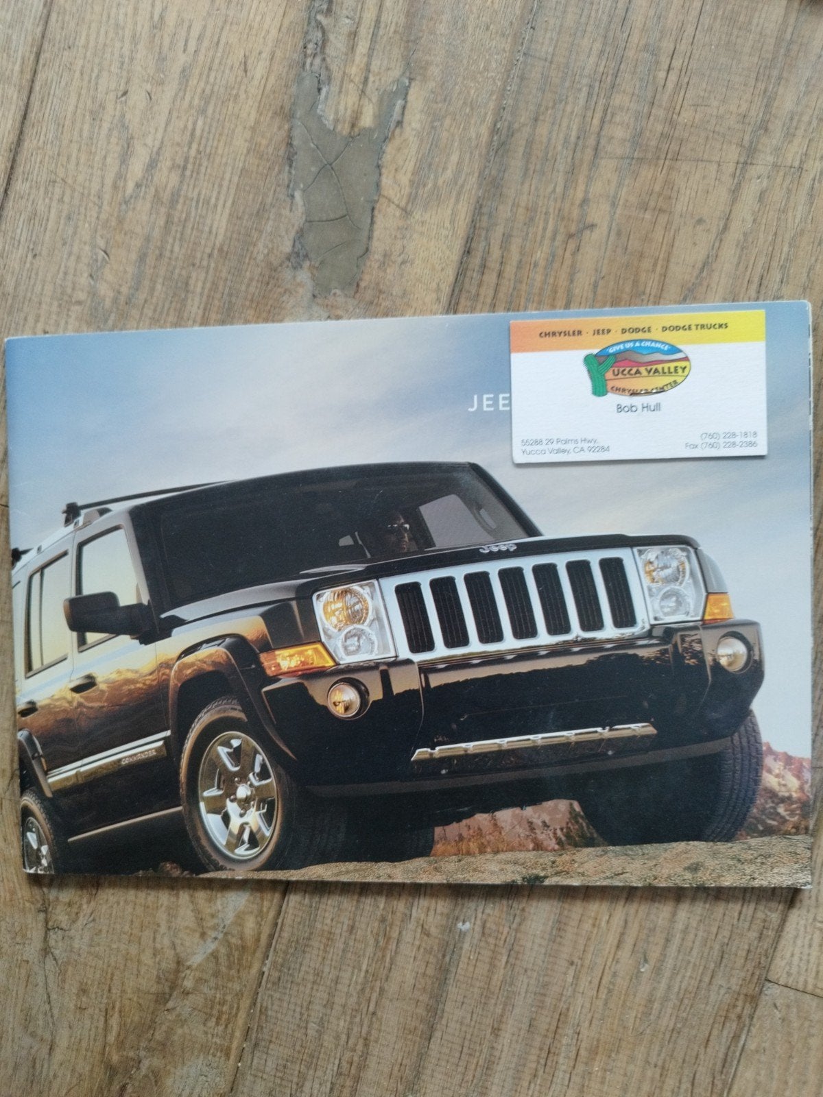 Jeep Commander Brochure 2005 (Engels, 46 pagina's), Algemeen, Ophalen of Verzenden, Zo goed als nieuw, Jeep