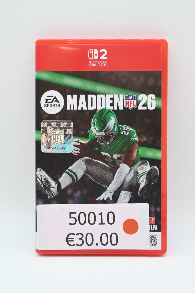 Madden NFL 26 - Nintendo Switch (EA Sports), Online, EA Sports, 1 speler, Onbekend