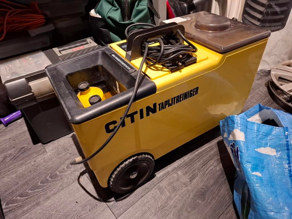 Professionele Tapijt-reiniger CITIN, Ophalen
