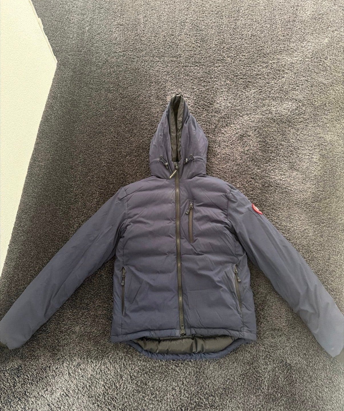 Canada Goose Puffer Jas - Maat S, Ophalen of Verzenden, Zo goed als nieuw, Maat 46 (S) of kleiner, Blauw