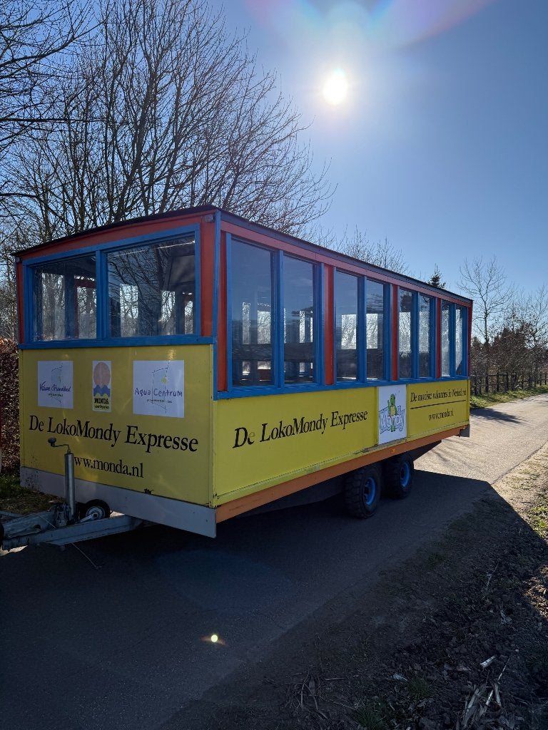 Schaftwagen, trein wagon,pipowagen,carnaval,tandemasser, Ophalen, Gebruikt