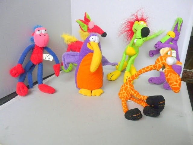 McDonalds 2001 # Buigbeesten (2 foto's), Ophalen of Verzenden, Zo goed als nieuw