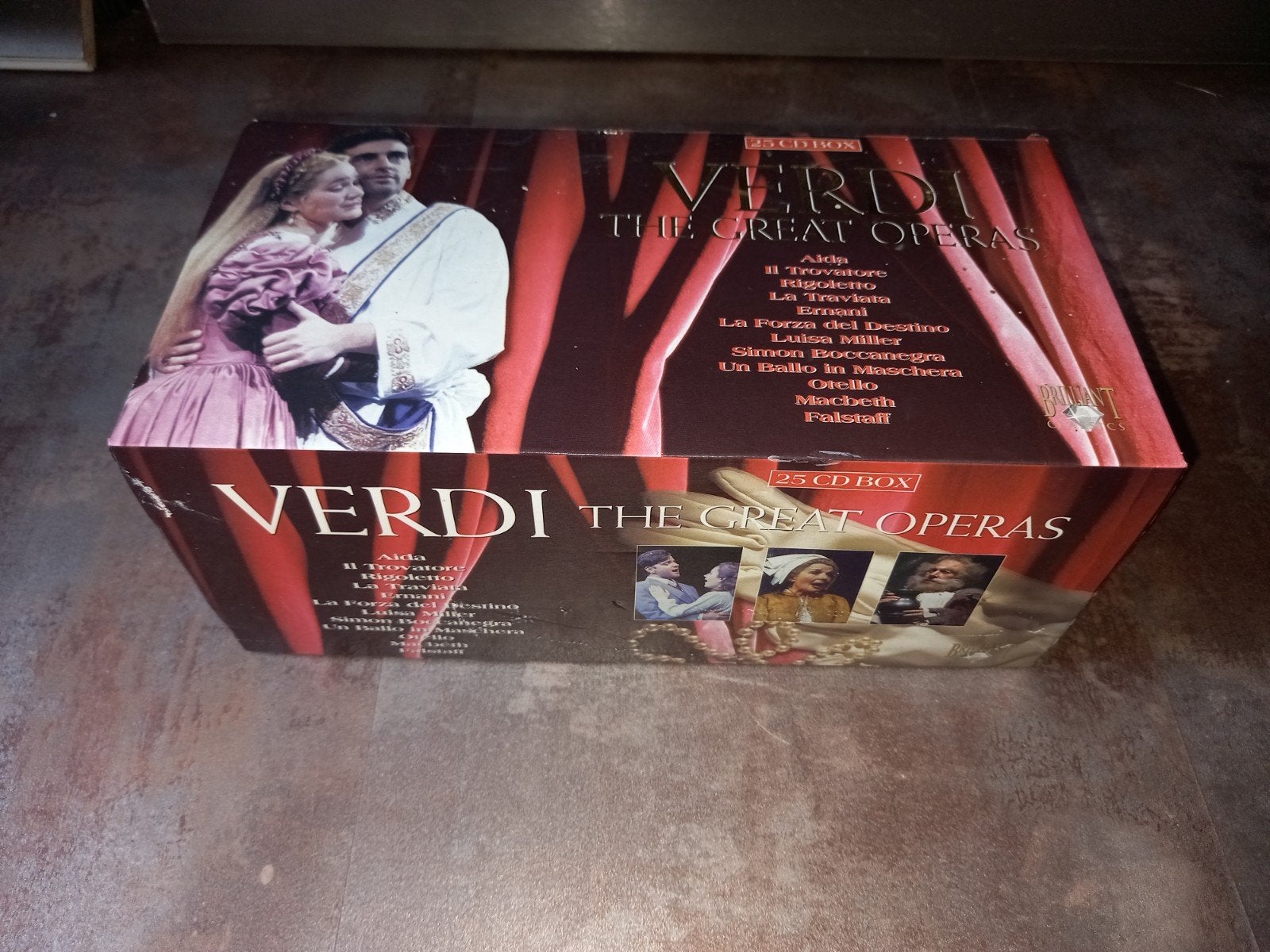 Cd box Verdi, the great operas, Ophalen of Verzenden, Romantiek, Opera of Operette