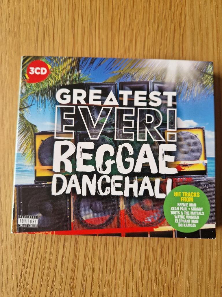 Greatest Ever! Reggae Dancehall 3CD als nieuw, Cd's en Dvd's, Ophalen of Verzenden, Zo goed als nieuw