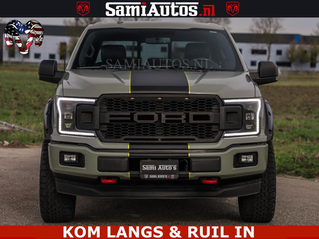 Ford USA F-150 5.0 V8 4X4 | MAT OLIVE GREEN | BIJTELLING VRI, Automaat, Gebruikt, 5031 cc, Met garantie (alle)