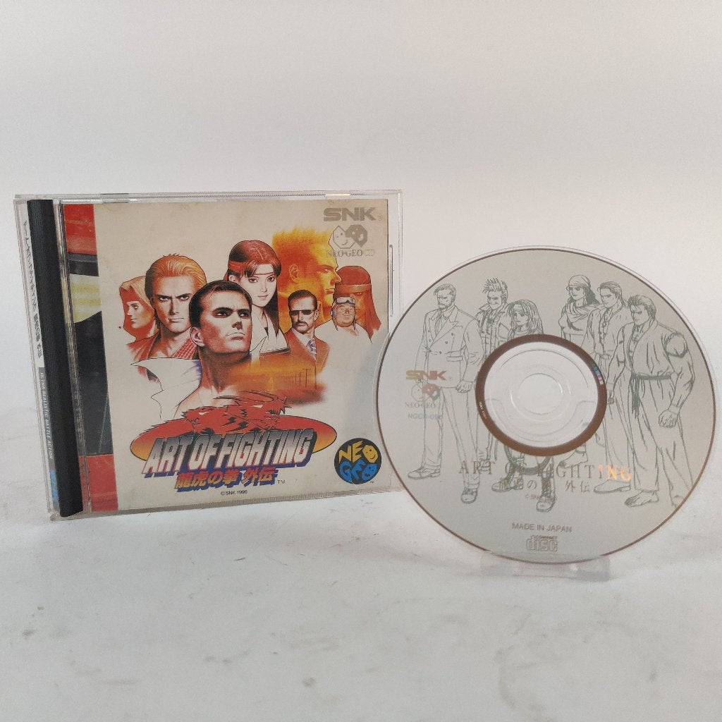 Art of fighting Neo geo CD japans || Nu voor maar € 39.99, Ophalen of Verzenden, Gebruikt, A1 t/m A3, Film en Tv