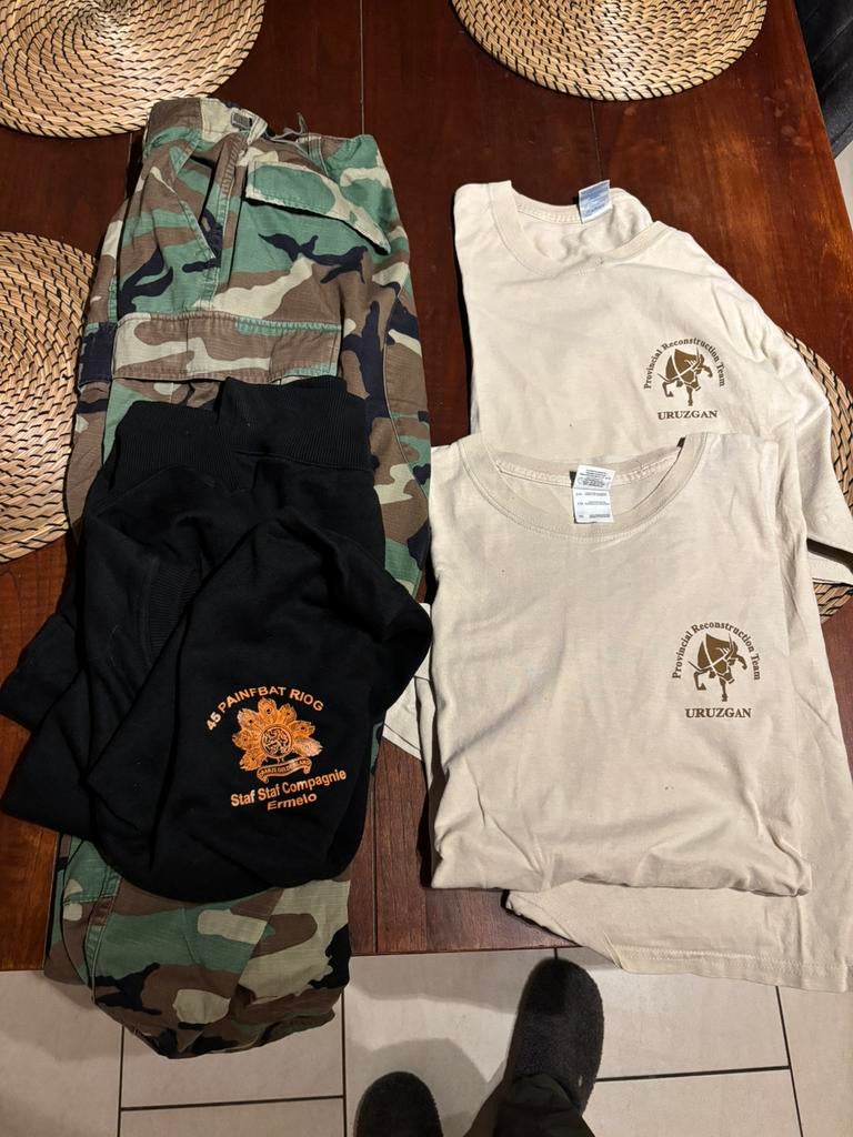 Kleding uruzgan periode landmacht, Ophalen of Verzenden, Landmacht, Nederland, Kleding of Schoenen