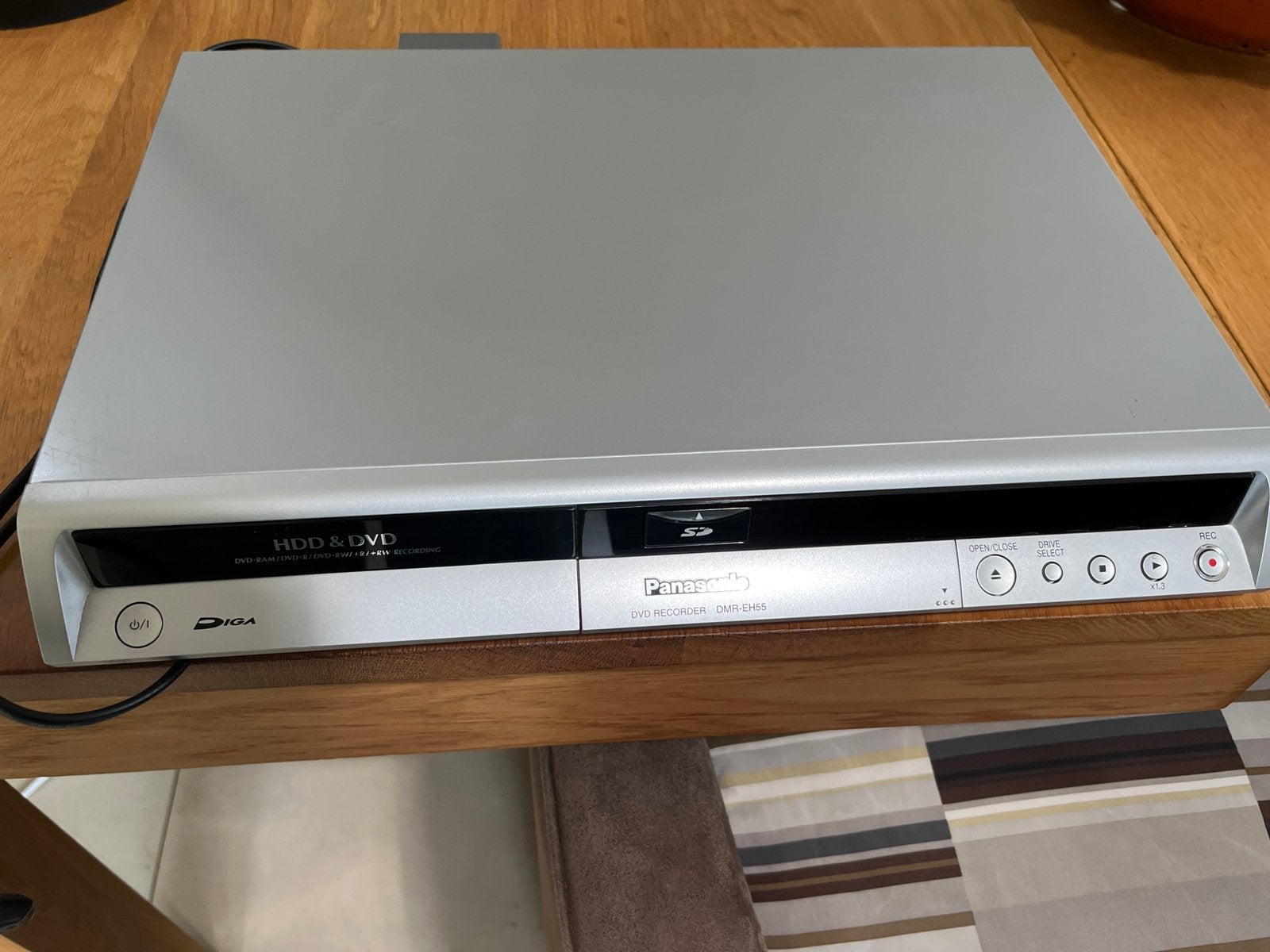 panasonic DMR-EH55 dvd recorder met ingebouwde harde schijf, Ophalen, Panasonic, Met harddisk, Dvd-recorder