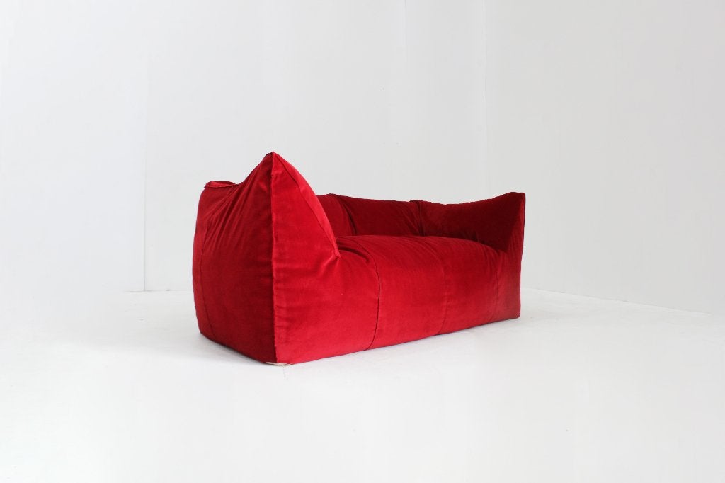 Le Bambole Sofa Mario Bellini B&B Italia, Ophalen, 150 tot 200 cm, Tweepersoons, 75 tot 100 cm