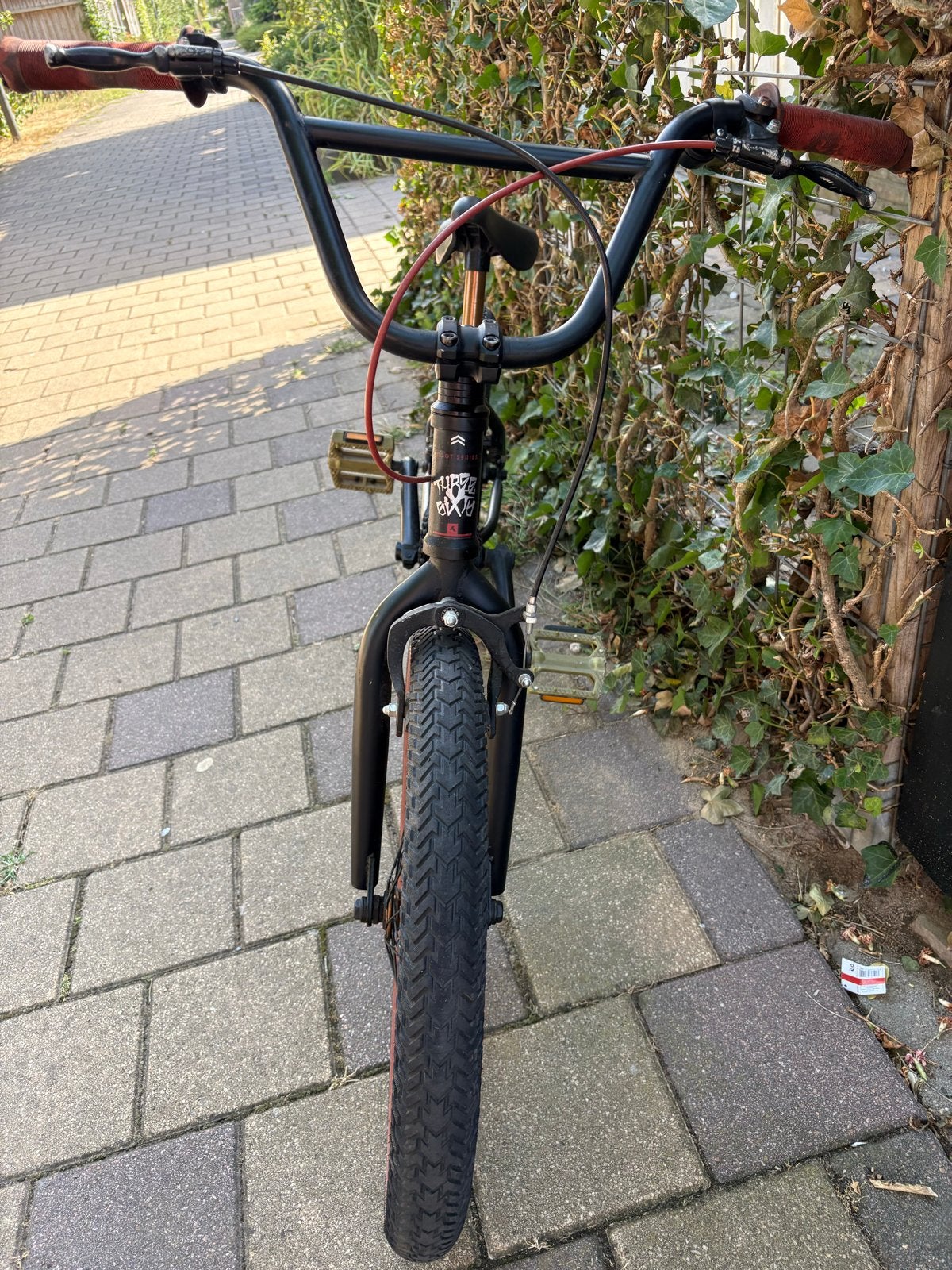 Bmx khebike, Fietsen en Brommers, Staal, Velgrem, Ophalen of Verzenden, 16 tot 20 inch