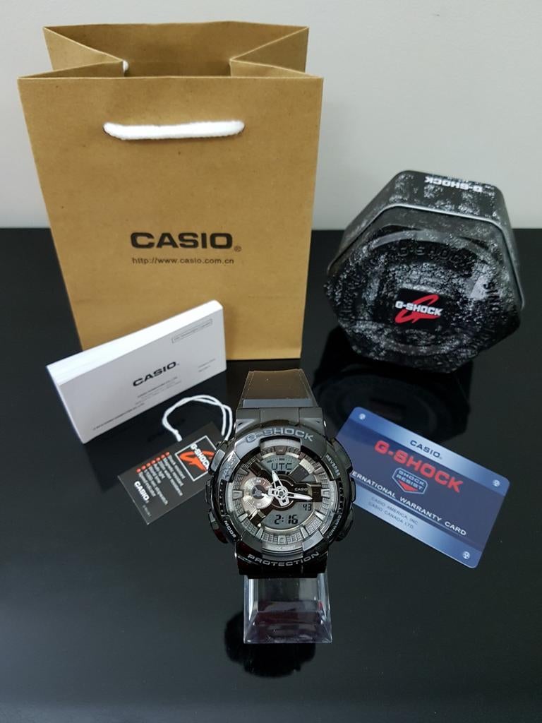 G-Shock GM-110MF-1ADR, Ophalen of Verzenden, Nieuw, Zwart, Casio G-Shock