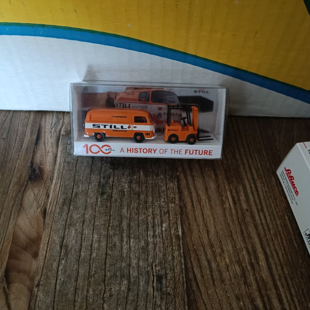 Wiking 20272 Volkswagen VW T2 Kasten + Still DG 2 heftruck, Ophalen of Verzenden, Nieuw, Auto