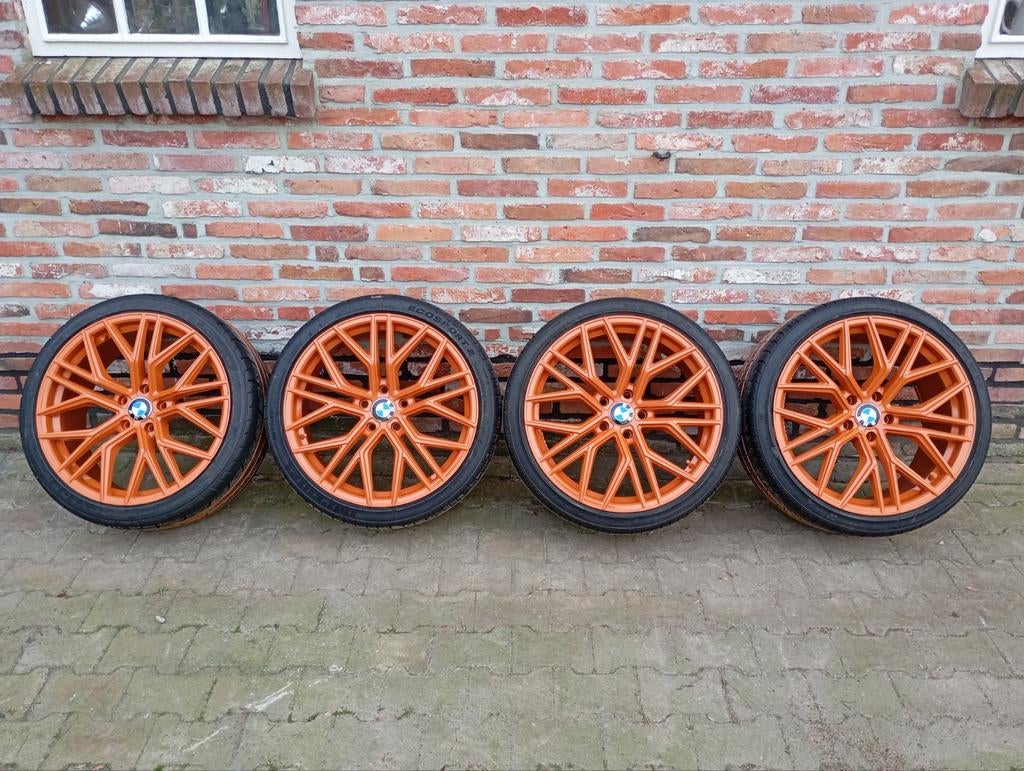 Jr28 5x120 20inch, Ophalen of Verzenden, 20 inch, Zomerbanden, Band(en)