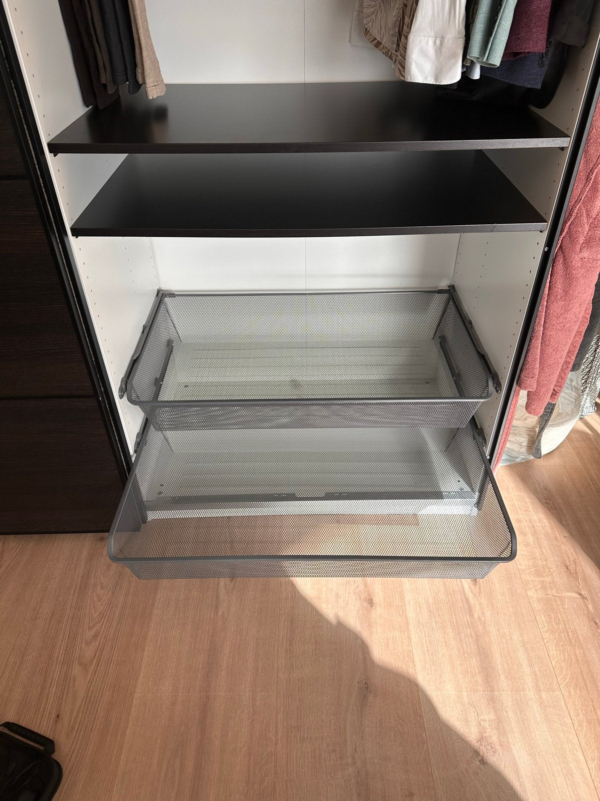 IKEA PAX KOMPLEMENT draadmanden – 5 stuks, 100x58 cm, Ophalen, Gebruikt, 200 cm of meer, 50 tot 100 cm