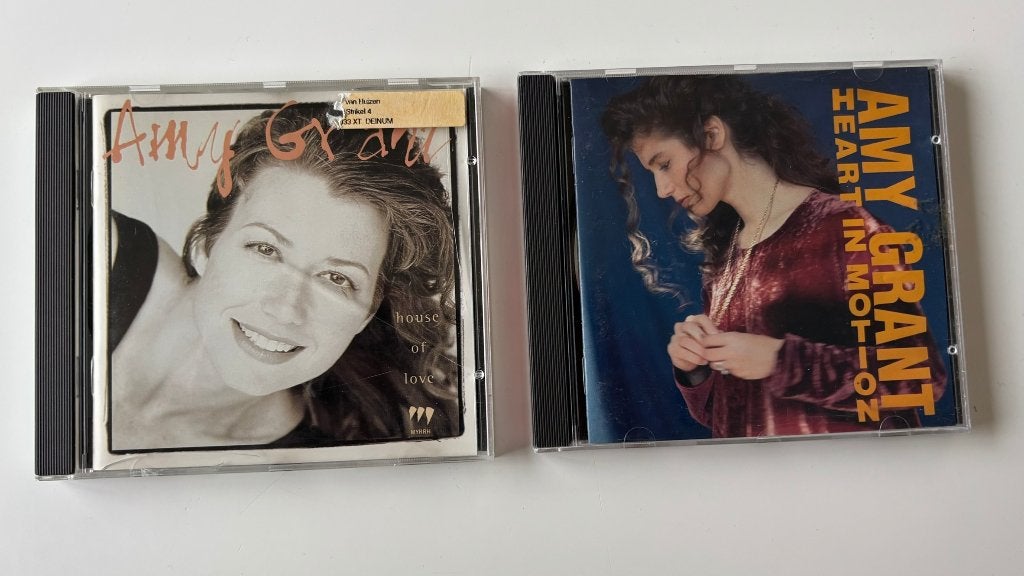 2 x Amy Grant CD's: Heart in Motion & House of Love, Ophalen of Verzenden, Gebruikt, Christelijke pop, Album