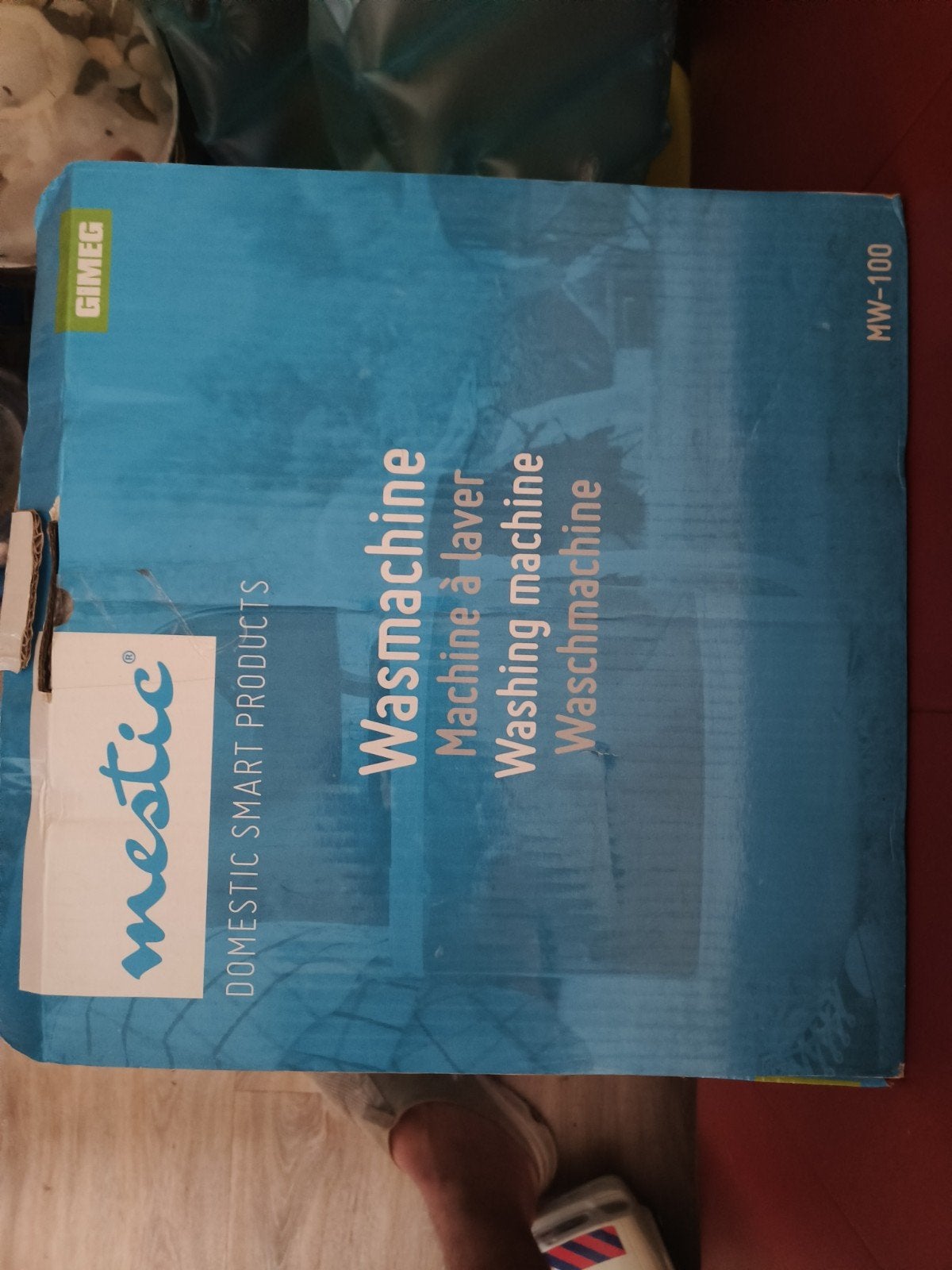 Mestic MW-100 Wasmachine - Compact en Efficiënt, Witgoed en Apparatuur, Wasmachines, Minder dan 1200 toeren, Minder dan 85 cm