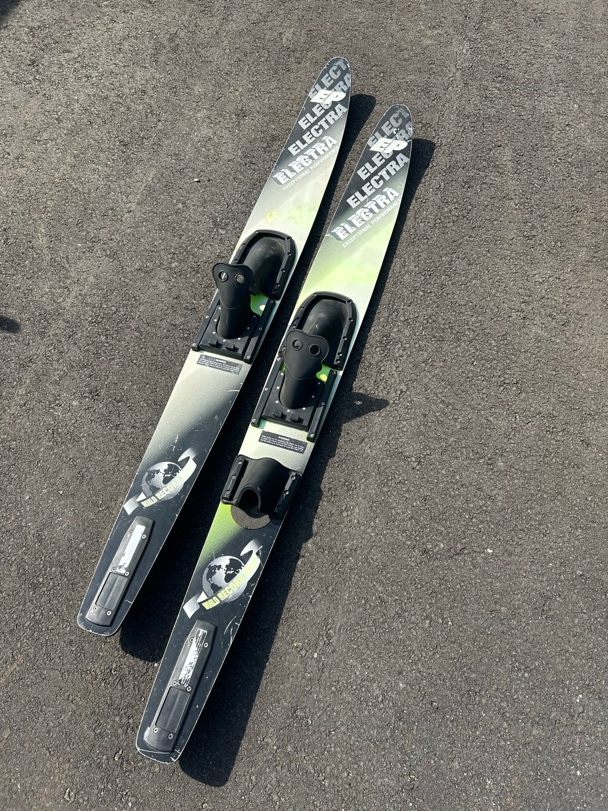 Waterski's Electra 1.68m, Ophalen, Met skitouw, Gebruikt, Waterski's