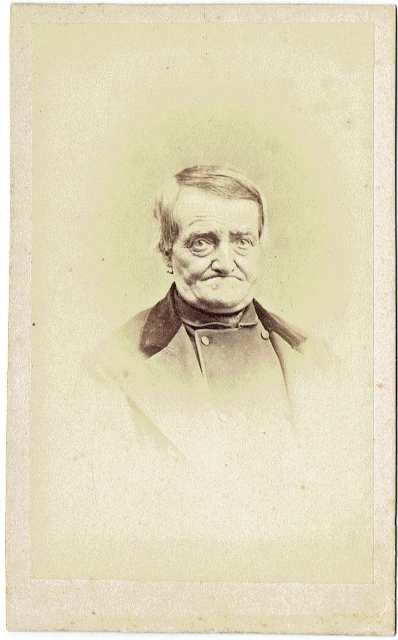 CDV Carte de Visite, Oene de Vries (1811-1893) Friesland, Verzamelen, Foto's en Prenten, Ophalen of Verzenden, Voor 1940, Gebruikt