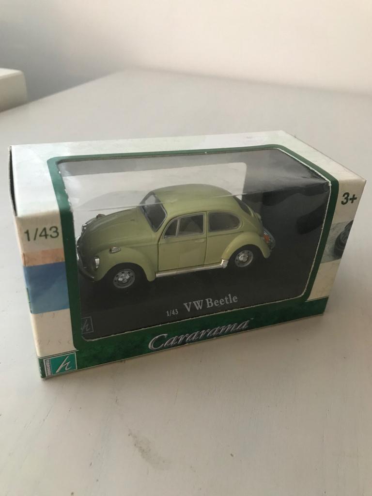 Volkswagen Kever 1302 lichtgroen van Cararama, Ophalen of Verzenden, Zo goed als nieuw, Auto, Overige merken