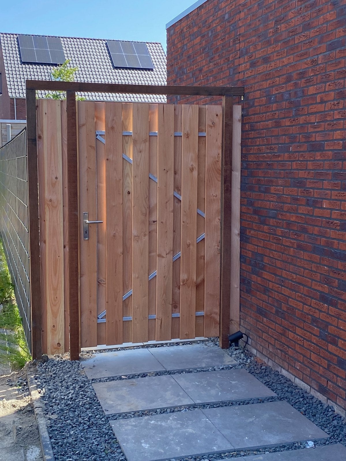Aanbieding tuinpoorten. Nergens goedkoper!, Tuin en Terras, 150 tot 200 cm, Ophalen of Verzenden, Zo goed als nieuw, Draaipoort