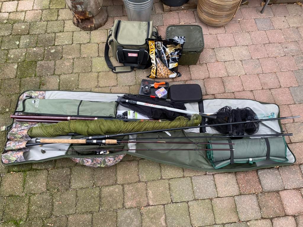 Complete Set Visspullen, Ophalen, Zo goed als nieuw