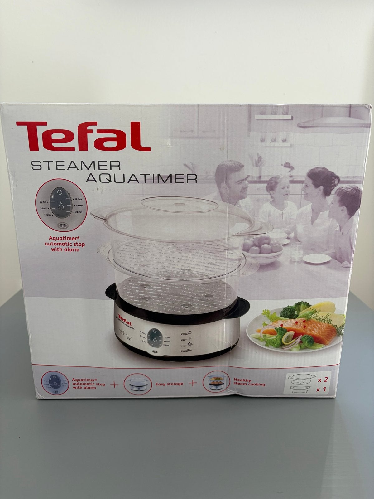 Tefal Steamer Aquatimer - Model S02 - Nieuw in doos, Ophalen, Nieuw