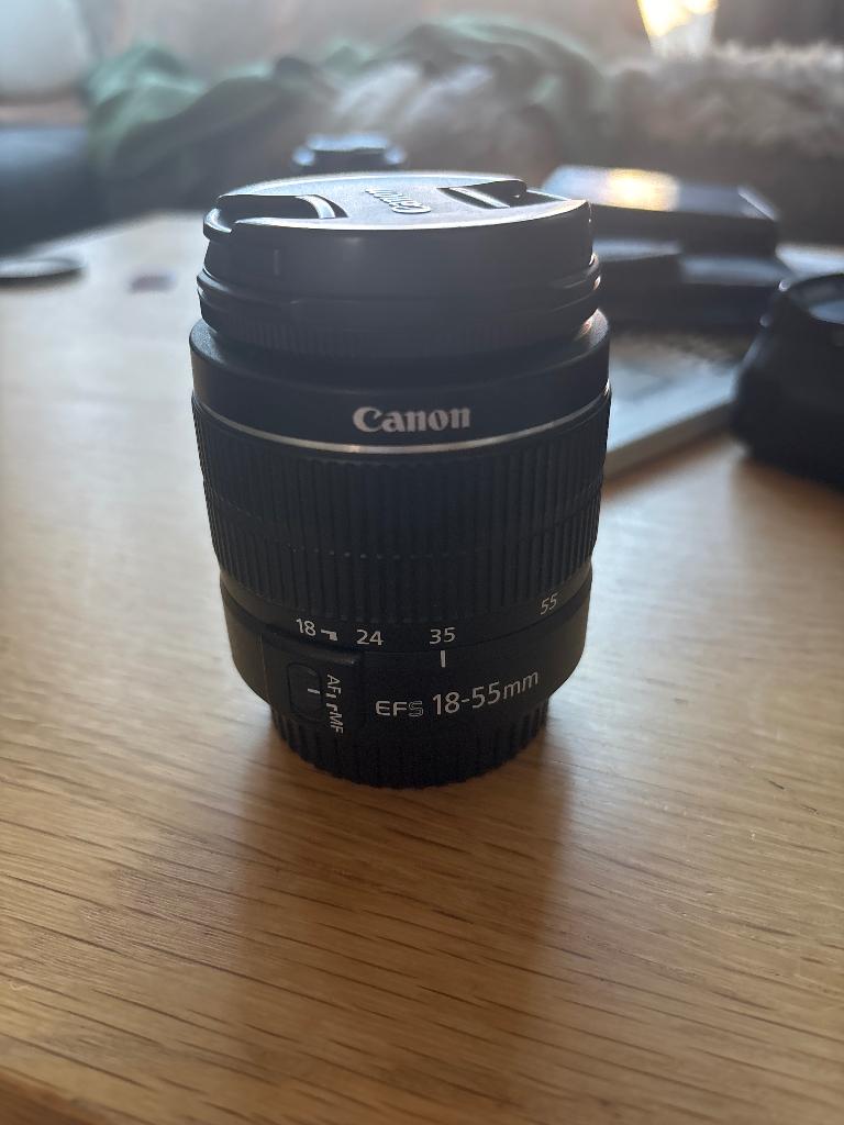 Canon EFS 18-55mm Kitlens, Verzenden, Zo goed als nieuw, Standaardlens, Zoom