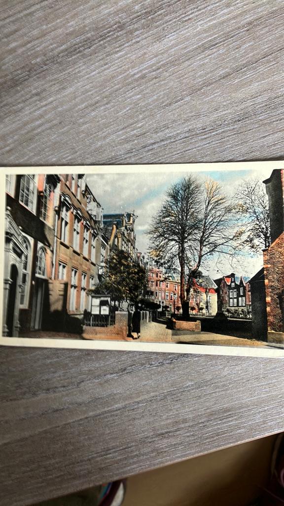 Oude Ansichtkaart Amsterdam Begijnhof, Verzamelen, Ansichtkaarten | Nederland, Ophalen of Verzenden, Ongelopen, Noord-Holland