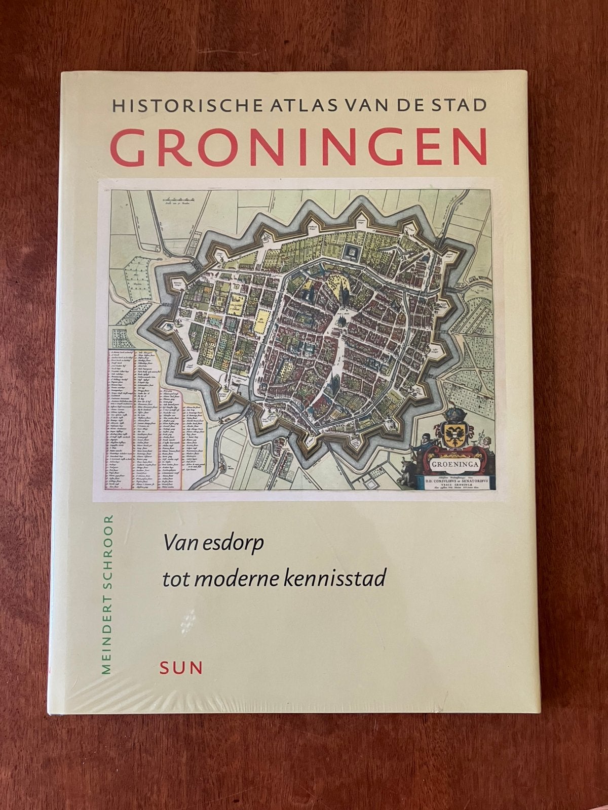 Historische atlas van de stad Groningen Schroor, Ophalen of Verzenden, Nieuw