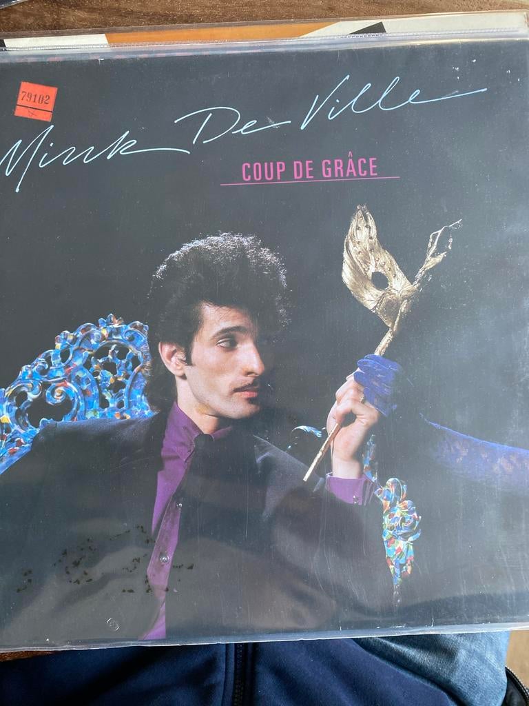 Mink Deville - Coup De Grâce LP, Cd's en Dvd's, Vinyl | Pop, Ophalen of Verzenden, Gebruikt, 12 inch