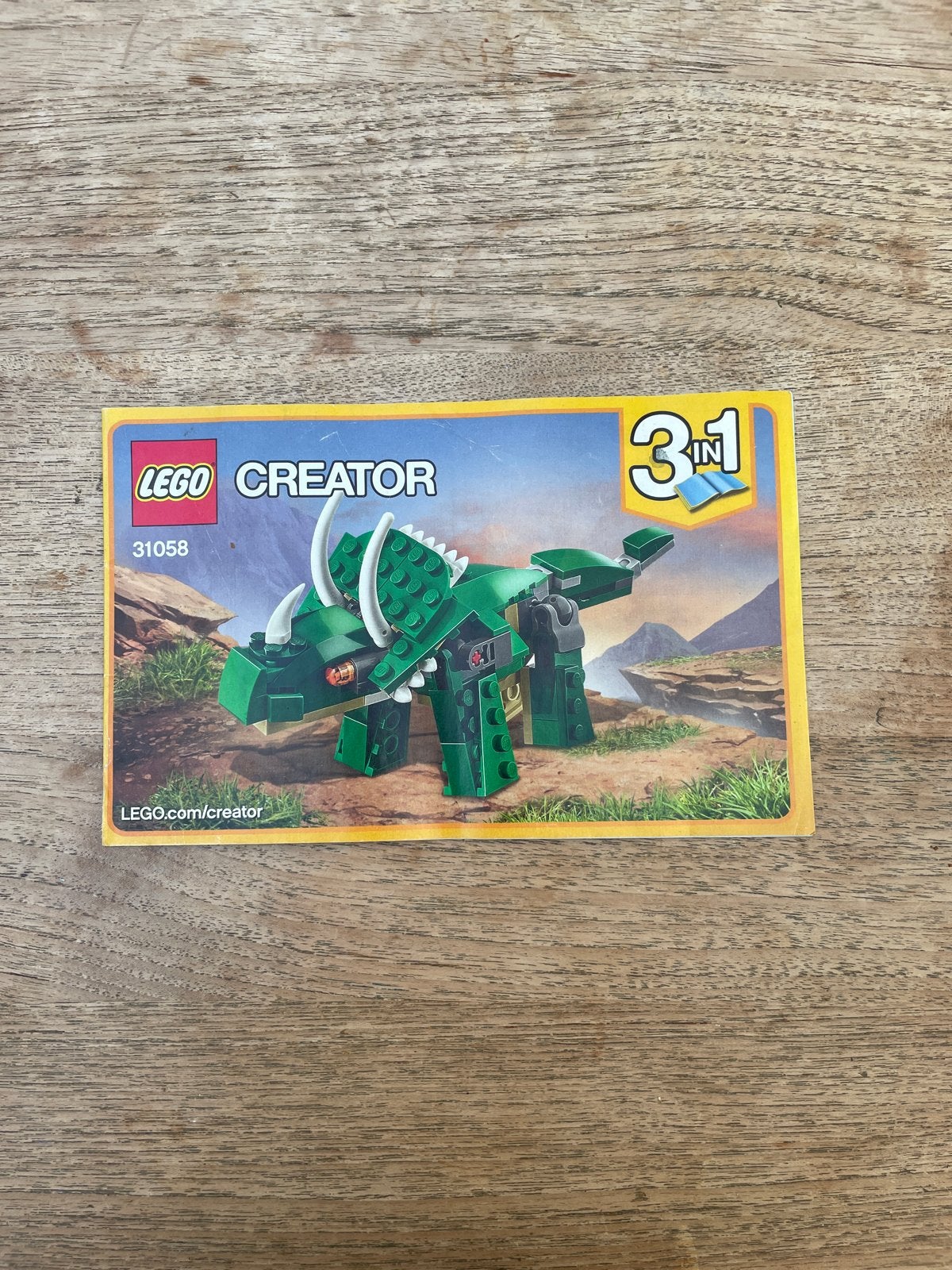 LEGO Creator 31058 Machtige Dinosauriërs (Compleet), Ophalen of Verzenden, Gebruikt
