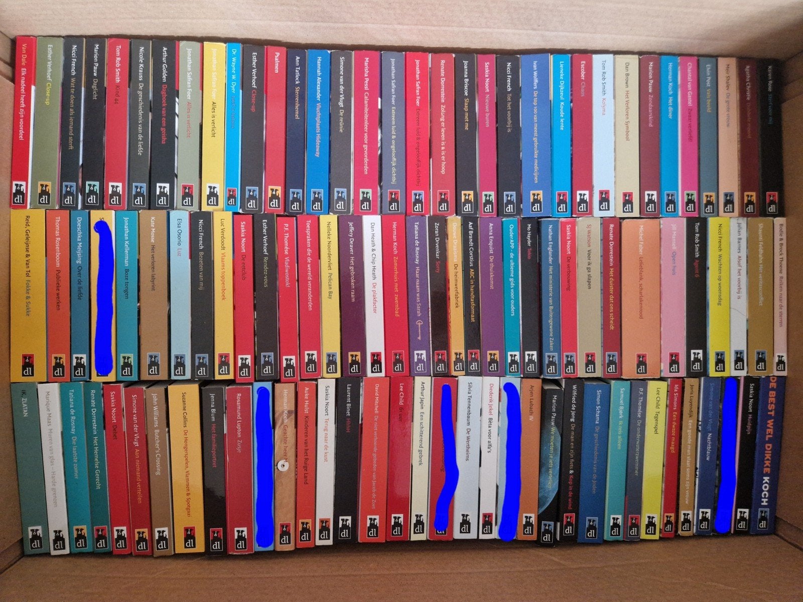 Dwarsligger boekjes los te koop/ uit te zoeken, Ophalen of Verzenden, Gelezen, Diverse auteurs