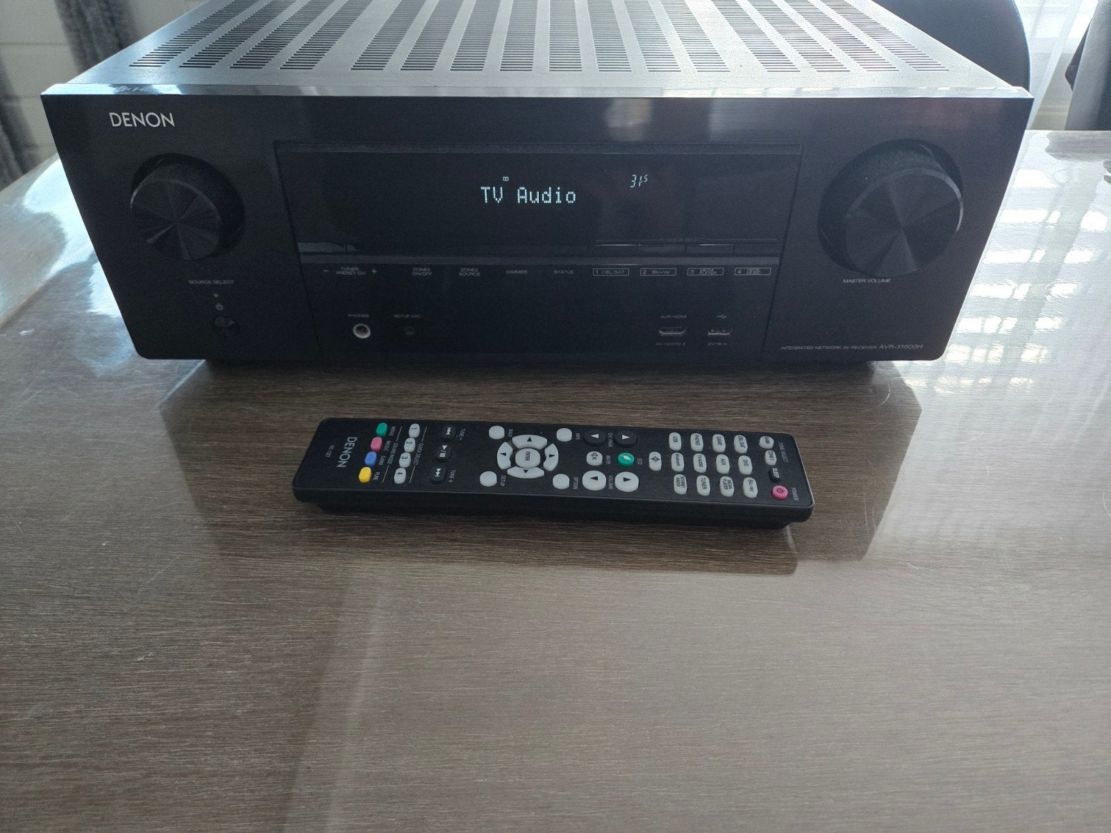 Denon AVR X1600H 7.2 /dolby atmos/heos/dtsx(nieuwstaat), Audio, Tv en Foto, Ophalen, Zo goed als nieuw