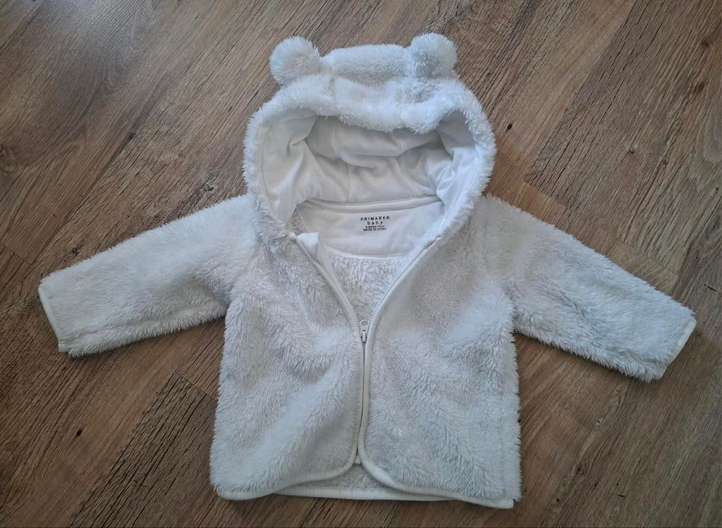 Primark baby fleecejas teddy maat 74, Jongetje of Meisje, Ophalen of Verzenden, Zo goed als nieuw, Jasje