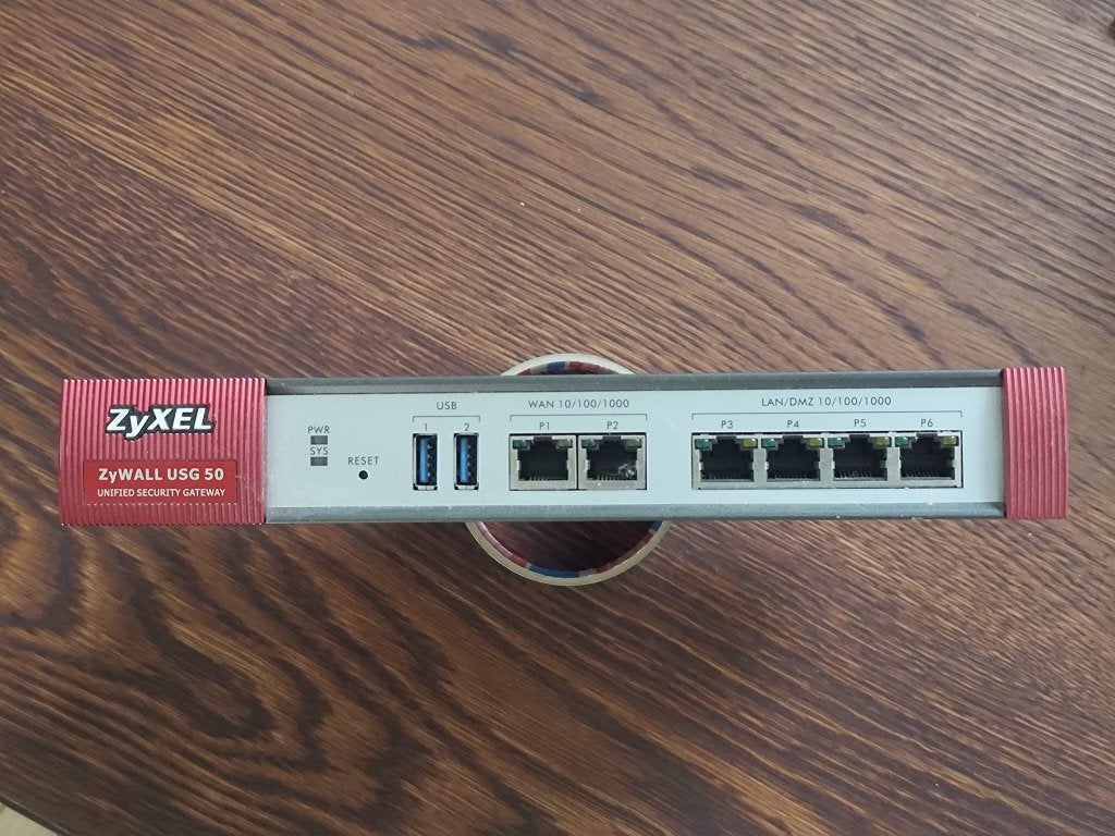 ZyXEL Zywall USG 50, Computers en Software, Ophalen of Verzenden, Gebruikt, Router, Zyxel