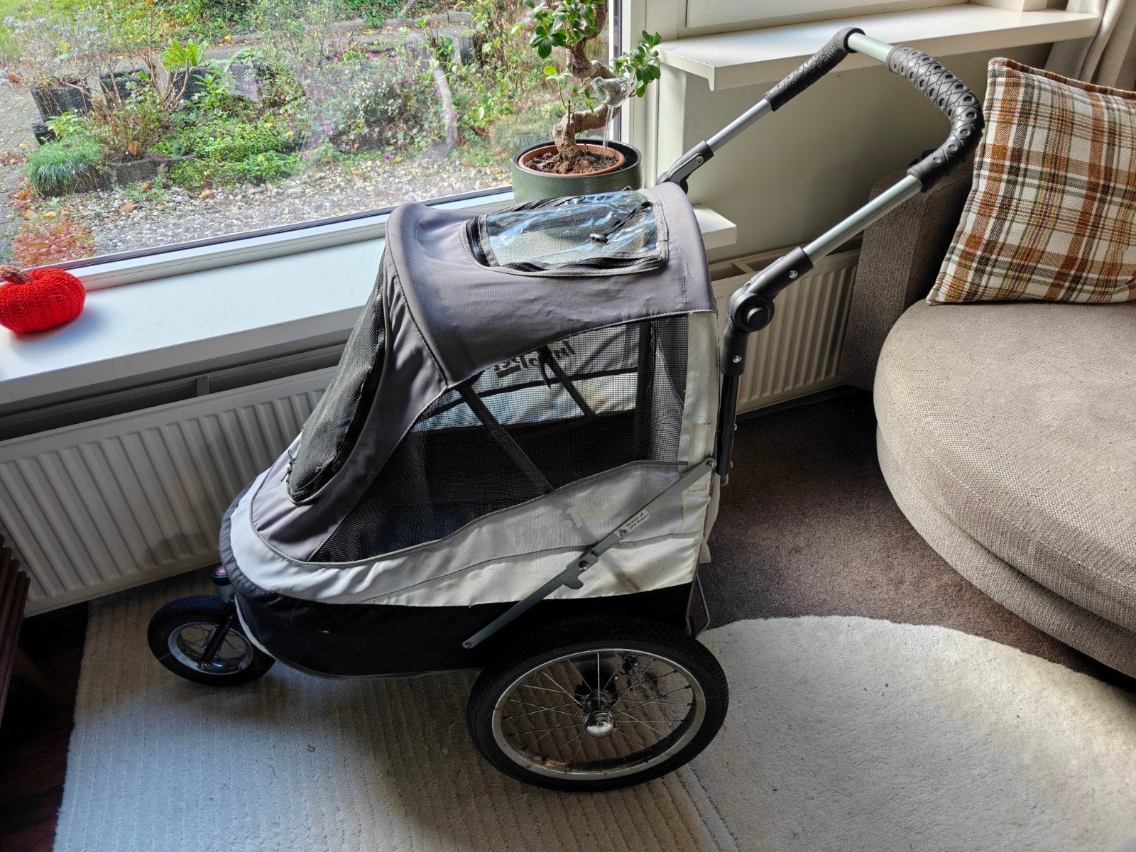 InnoPet Sporty Dog Trailer Deluxe – buggy en fietskar, Innopet, Ophalen, Gebruikt, Hondenfietskar