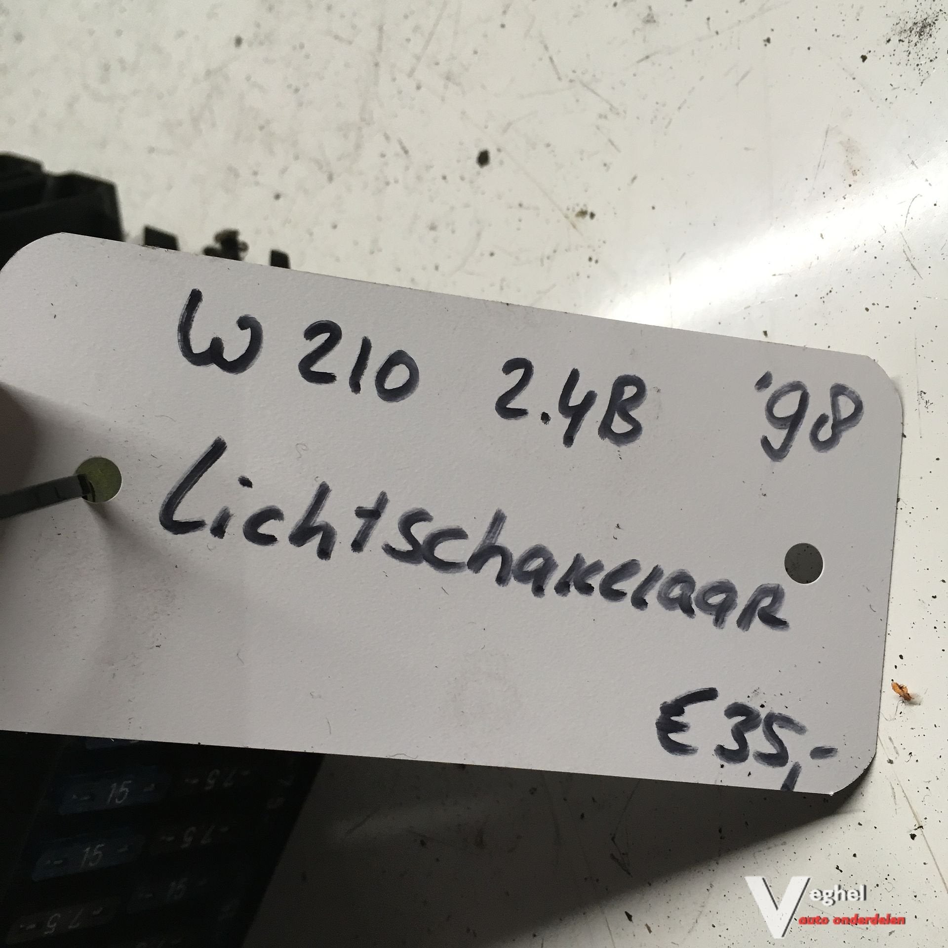 Mercedes W210 2.4 Benzine 1998  Lichtschakelaar, Auto-onderdelen, Dashboard en Schakelaars, Gebruikt, -, -, Ophalen of Verzenden